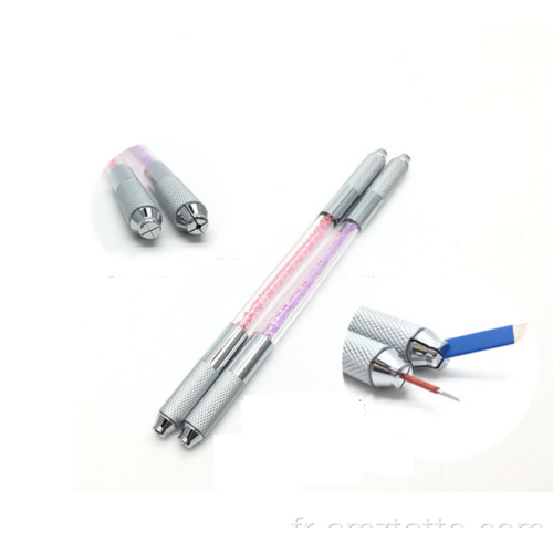 Stylo multicouleur multicolore pour sourcils